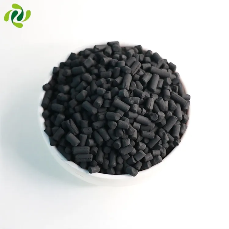 Nhà cung cấp Trung Quốc 9 mét than dựa trên cột than hoạt tính trong 25 kg giá PELLET than hoạt tính