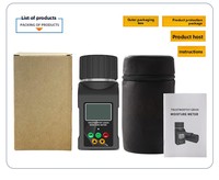 Humidimètre portable de type tasse MG Pro pour café, cacao, riz, blé et 25 types de céréales – Testeur d'humidité des grains