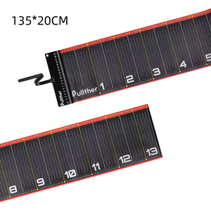 Pullther PVC 138.5cm không thấm nước câu cá Cai Trị di động không thấm nước đo lường gấp inch đo cá đo băng - Product Image 2