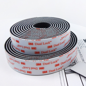 Hohe qualität großhandel günstige bunte schöne doppelseitige nach klebstoff verschluss <span class=keywords><strong>3</strong></span> m dual lock cap haken und schleife band - Product Image 1