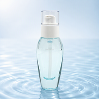 Flacon en verre pour fond de teint 30ml 50ml avec pompe - Prix usine en gros - Contenant cosmétique
