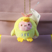 Gantungan Kunci Boneka Udang Lucu dari Japanese Corner Creatures Kindergarten, Mainan Boneka Kartun Imut, Aksesoris Gantungan Tas dan Kunci