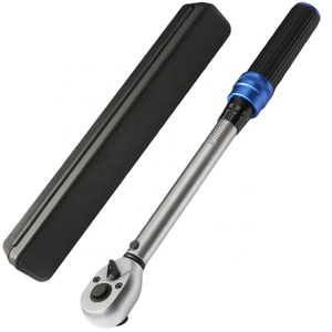 Clé dynamométrique 3/8'' à double échelle, 2,5-45 Ft.lb/4-61 Nm, 72 dents, style préréglé, conception de verrouillage automatique du couple, précision de 3% - Product Image 1