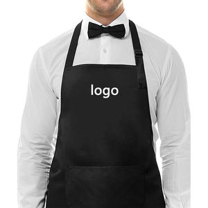 Tablier de cuisine imperméable personnalisé avec logo, polyester 100%, pour salon, barbier, nettoyage, cuisine, chef, pour femmes et hommes - Product Image 4