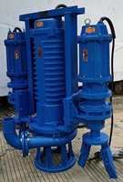 Pompe submersible pour eaux usées à agitateur, en alliage haute dureté, 10HP, triphasée, 50Hz, CA, basse pression, entraînement électrique, OEM, tension personnalisable 1