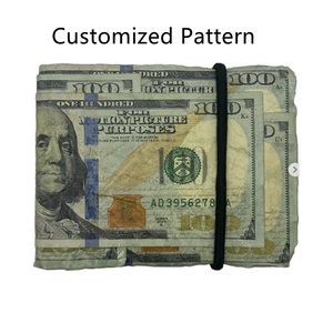 Factory Customized Bifold Vintage Leather <b>Wallet</b> Slim New Custom Print Various Bill and Card <b>Holder</b> for Dollar Credit Purse - Product Image 6