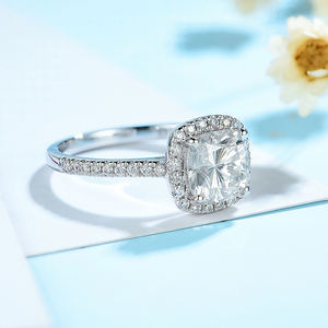 Kuololit HK 585 10K Rose White Gold <b>Set</b> <b>Rings</b> <b>Set</b> For Women Diamond Moissanite Luxury <b>Ring</b> for Engagement Anniversary Gift - Product Image 3