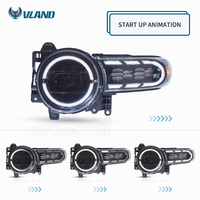 VLAND-Phares et grilles LED d'usine, accessoires de voiture pour Land-Rover Style FJ Cruiser 2007-2014, projecteur à double faisceau