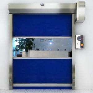 Porte à enroulement rapide en PVC plastique électrique industrielle automatique de haute qualité - Product Image 3