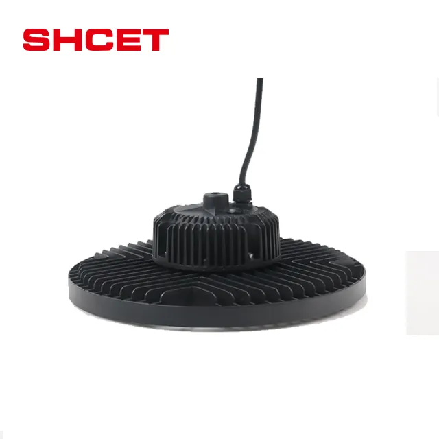 Preço competitivo 100w 150w 200w retrofit industrial dispositivo elétrico da lâmpada UFO LEVOU Luz Elevada da baía de SHCET