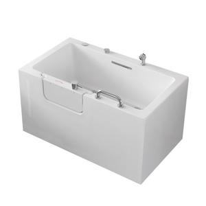 Bañera con acceso para personas mayores, para apartamentos pequeños, con puerta, masaje <span class=keywords><strong>de</strong></span> hidromasaje, pequeña bañera <span class=keywords><strong>de</strong></span> sentado, independiente - Product Image 5