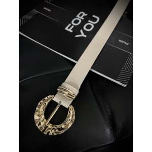 Cinturón Casual de Poliéster para Mujer con Hebilla Dorada, Hebilla de Aleación - Product Image 2