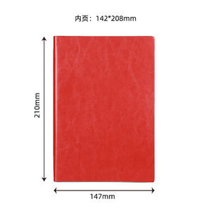 Customized Stock Strap Notebook Custom Hardcover Simple <b>A5</b> <b>Notepad</b> Student Diary Pu Meeting Record Book - Product Image 3