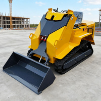 Prix d'usine Fournisseur direct Mini-chargeuse compacte 1,2T H-490 Moteur Kubota Yanmar CE EPA Attache rapide