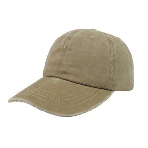 Gorra de Béisbol de Tela Suave Lavada, Color Sólido, Visera Curva y Estilo Desgastado, Gorra Deportiva de Mezclilla, Protección Solar, Gorra de Béisbol a la Moda - Product Image 3