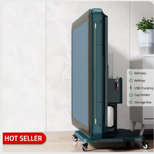 Foldable Fully Automatic Mahjong Table Machine With Intelligent Shuffling Space-Saving Design for Home <b>Entertainment</b> 1.26in*0.9i - Product Image 5