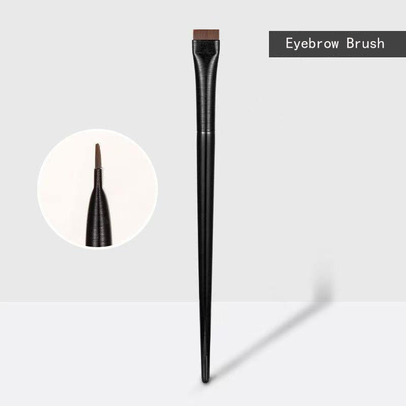 Brosse plate arrière de sourcil