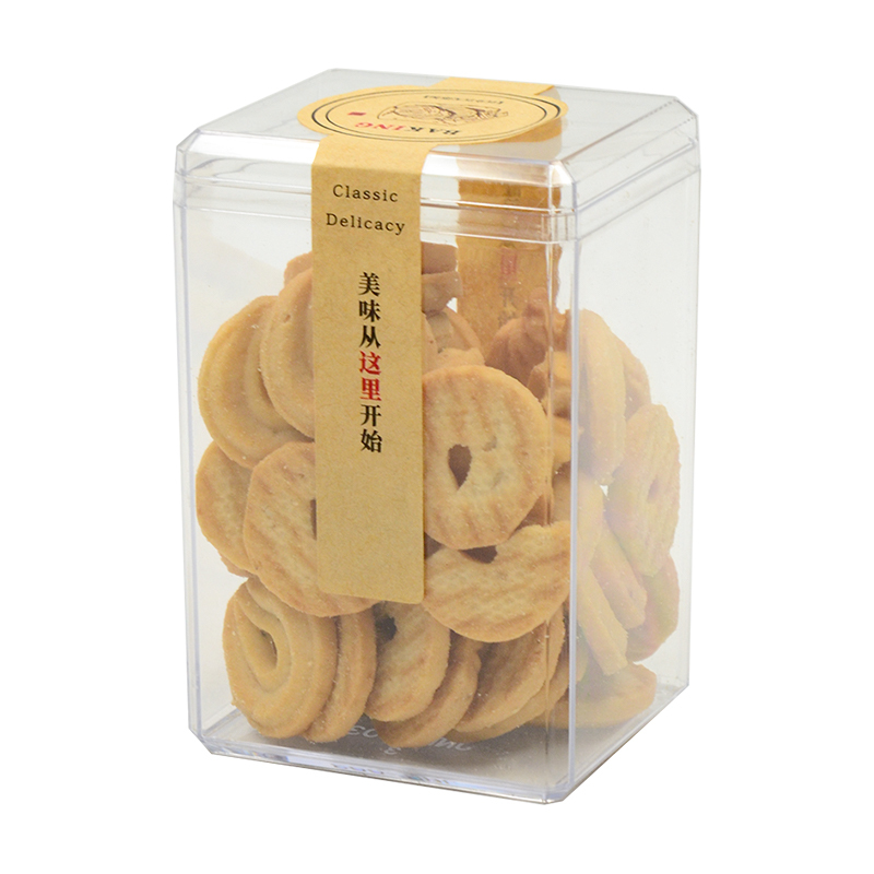 Olympia Biscotti Glass Cookie Jar With Lid - 6.5 Liter Vintage Style, Dishwasher Safe
