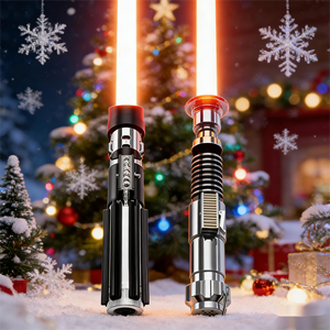 Sabres laser LGTsabers, meilleur cadeau, <span class=keywords><strong>sabre</strong></span> laser à poignée métallique, sabres LED, cadeau de Noël pour les fans et les collectionneurs, Darth Vader ou LUKE SABER - Product Image 1