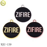 Bijoux en émail étanche raccord Designer femmes collier accessoire pendentif en métal breloques pour porte-clés