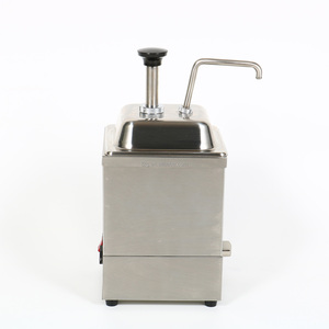 New Silver Stainless Steel Nacho Cheese <b>Dispenser</b> Electric Warmer <b>Pump</b> - Product Image 2