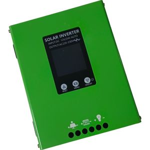 500W Pure Sinus Omvormer <span class=keywords><strong>20a</strong></span> Pwm Controller Alles In Een Dc 12V/24V Naar Ac 220V Pv 50V Smart Lcd Display 2usb Uitgang - Product Image 1