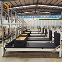 Reformer de Pilates en alliage d'aluminium avec tour, appareil professionnel de rééducation pour la maison ou le studio de Pilates