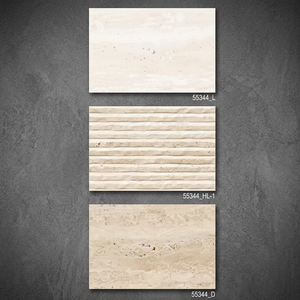 กระเบื้องบุผนังเซรามิกขนาด 12x18 นิ้ว (30x45 ซม.) รุ่นใหม่ เคลือบเงาเมทัลลิก ป้องกันแบคทีเรีย พิมพ์ลายดิจิตอล รูปทรงสี่เหลี่ยมจัตุรัส สำหรับห้องน้ำ - Product Image 6