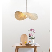 Lustre en corde de chanvre de style japonais Wabi-Sabi, design rétro pour restaurant, salon simple, séjour, artisanal
