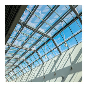 ガラス天窓屋根システム透明屋根天窓ドーム屋根屋根用ヴィラアトリウム温室地下鉄駅ISO高品質 - Product Image 1
