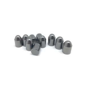 Botones de Carburo de <span class=keywords><strong>Tungsteno</strong></span> Pulido Marca Rixin al Mejor <span class=keywords><strong>Precio</strong></span> para Brocas DTH de Perforación de Roca - Piezas de Herramientas Forjadas OEM con 3 Años de Garantía - Product Image 1