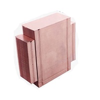 Disipador de Calor de Cobre de Alta Calidad Serie 6000 con Pin Fin para Raspberry Pi, Apilado Denso con Servicios de Corte y Soldadura