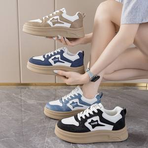 Zapatos Deportivos de Moda de Alta Calidad para Mujer, Casuales, con Cordones, Transpirables, Antideslizantes, Cómodos y Modernos para las Cuatro Estaciones - Product Image 3