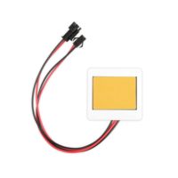 Interrupteur Tactile Miroir à Capteur ON/OFF, Gradateur Tactile Capacitif 12/24V DC pour Éclairage LED de Miroir, 5A 60W, Connecteur SM