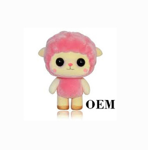 Figura de Perro de PVC Flocado OEM, Muñeco Coleccionable Suave para Regalo Promocional y Caja Sorpresa, Mini Figura de Perro de Dibujos Animados - Product Image 1
