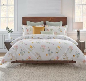 באיכות גבוהה 600tc 100% כותנה מצרי 4 יח 'סט שמיכת פוך נוח עם ציפית - Product Image 4