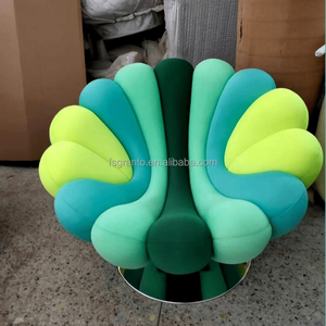 Phong cách Ý xoay ghế đầy màu sắc khách sạn duy nhất lười biếng ghế Đồ nội thất phòng khách hiện đại giải trí ghế Sofa ghế - Product Image 4