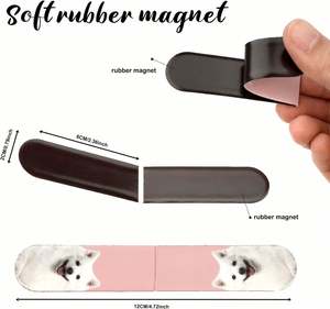 ที่คั่นหนังสือแม่เหล็กแบบขายส่ง ลายการ์ตูนสัตว์น่ารัก คลิปหนีบสมุดแพลนเนอร์ ของขวัญส่งเสริมการขาย พลาสติก สำหรับยานยนต์ การศึกษา ตัวแทนท่องเที่ยว - Product Image 2