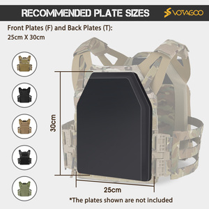 Gilet tactique JPC 2.0, porte-plaques personnalisé, système MOLLE, libération rapide, entièrement modulaire, léger, équipement de terrain CS - Product Image 6