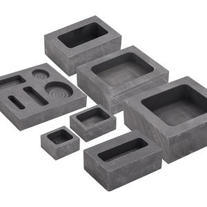 Moule en graphite carré résistant aux hautes températures pour la fonte de l'or et de l'<span class=keywords><strong>argent</strong></span>, moule en graphite pour la fonte de métaux avec rainure pour l'huile, moule pour lingots de bijoux - Product Image 3