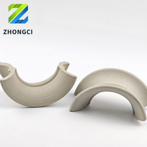 Anneaux de remplissage en céramique de haute qualité pour colonnes industrielles Zhongci Factory, anneaux de remplissage en céramique Intalox de 19 mm, 25 mm, 38 mm, 50 mm - Product Image 5