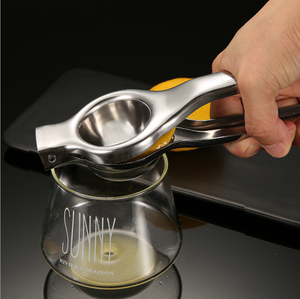 Wholesale cheap price Orange Citrus Juicer Hand Press metal Lime Juicing tool Stainless Steel Lemon Squeezer manual squeezer