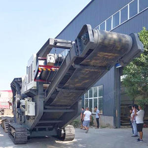 Concasseur mobile sur chenilles 500t/h à entraînement direct usine pour le concassage de carrières, de minerai de fer, de granit et de béton - Product Image 5