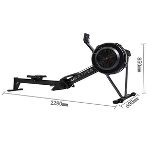 Appareil de fitness cardiovasculaire à domicile : <span class=keywords><strong>Rameur</strong></span>, simulateur de ski, vélo d'appartement pour un entraînement aérobie complet du corps - Product Image 3