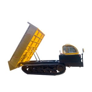 Прямой продажи с фабрики, китайский 10-тонный новый резиновый Гусеничный мини-самосвал для фермы и сада, гусеничный Самосвал Для самой горячей продажи - Product Image 3