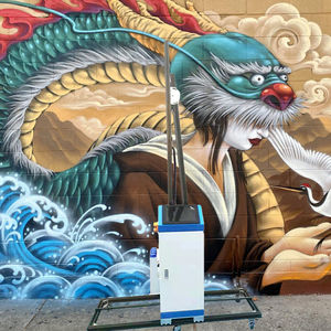 Impresora vertical 3D para publicidad mural, 2.5m de altura, cualquier ancho, máquina de pintura directa a pared, decoración de fondo, imagen de costura - Product Image 5
