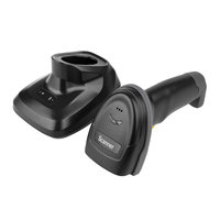 Escáner Inalámbrico y con Cable de Modo Dual, Imager CCD 2D con Base de Carga para Automatización de Oficina y Sistema de Seguimiento de Documentos