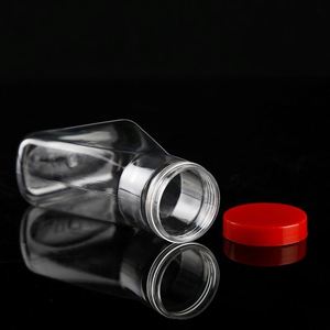 Hot Products Slime <b>Squeeze</b> Toys Slime Container 60ml Medicine Shape <b>Bottle</b> PET Transparent Plastic Container Clay Space - Product Image 3