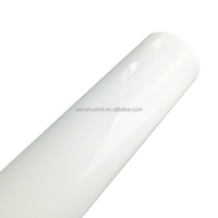 L&B 50 Micron Vinyle Blanc Auto-Adhésif Flexible Haute Polymérisation Vente Chaude Matériel Utilisé pour l'Impression à Solvant Écologique Vinyle pour Enveloppement de Voiture