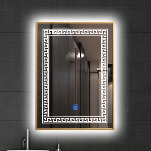 Cermin Kamar Mandi Pintar Tanpa Bingkai yang Dapat Dipasang di Dinding dengan Fungsi Multi, Dilengkapi Bluetooth dan Anti Embun untuk Hotel dan Apartemen - Product Image 5